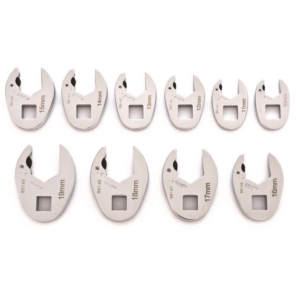 GEARWRENCH Ratcheting Crowfoot Set 10 Pc. Metric 89119 from GEARWRENCH - Mycitystee