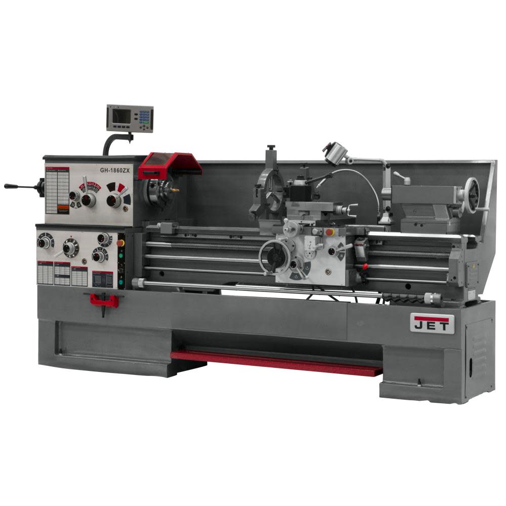 JET GH-2280ZX with ACU-RITE 303 DRO with Collet Closer Metalworking Lathe 321613 from JET - Mycitystee
