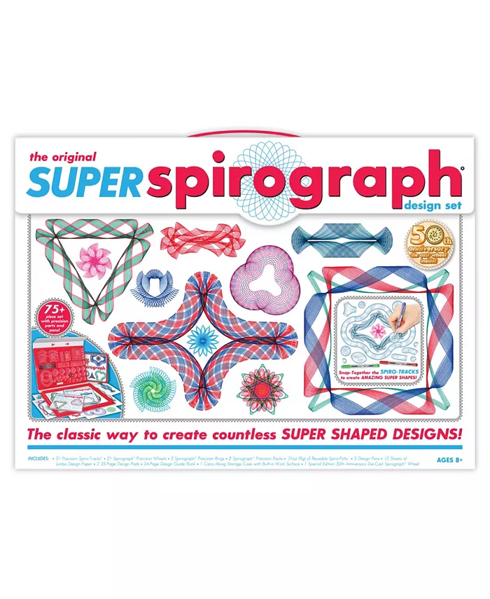 MasterPieces Puzzles Spirograph Super Spirograph Design Set - Mycitystee