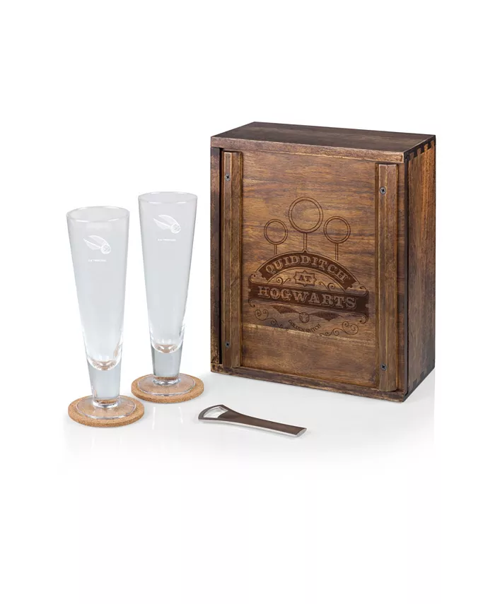 Legacy Harry Potter Quidditch Beverage Glass Gift Set， 6 Pieces - Mycitystee
