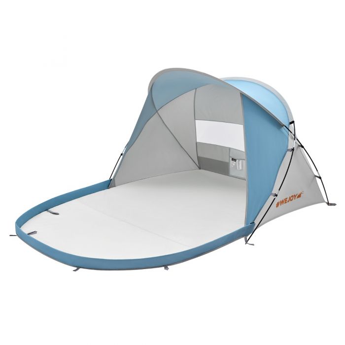 WEJOY XL Pop Up Beach Shade Tent Sun Shelter Easy to Set Up Outdoor Park Beach - Mycitystee