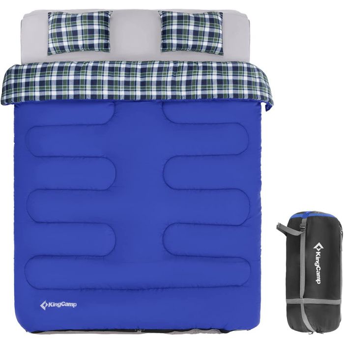 KingCamp Premium 3-in-1 Double Sleeping Bag KS3139 - Mycitystee
