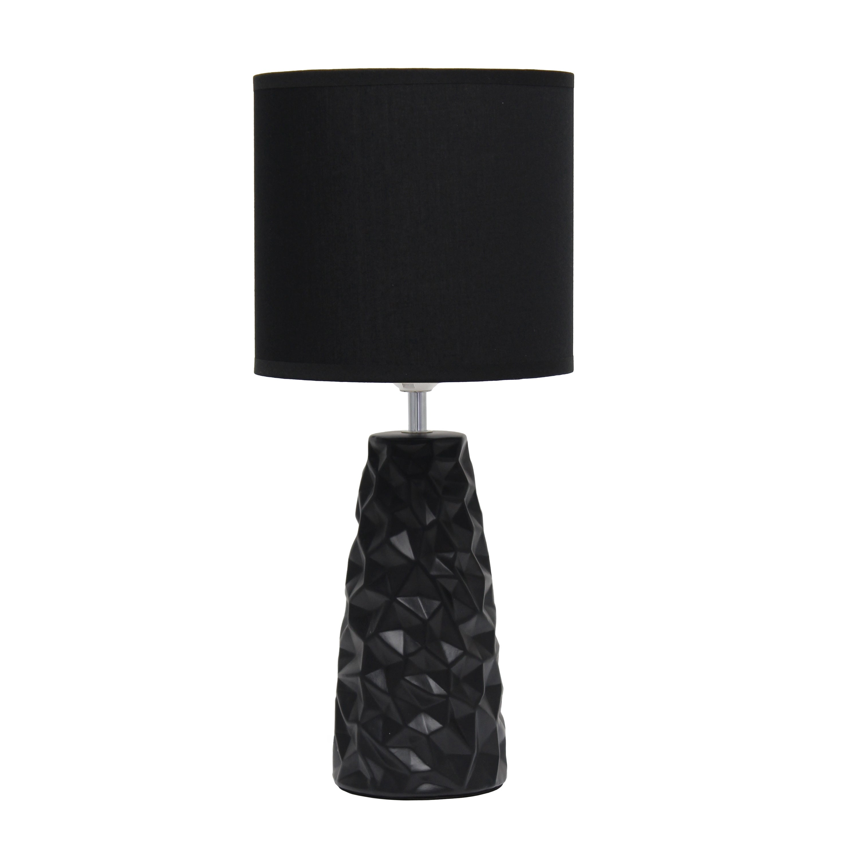 Simple Designs Sculpted Ceramic Table Lamp - Mycitystee