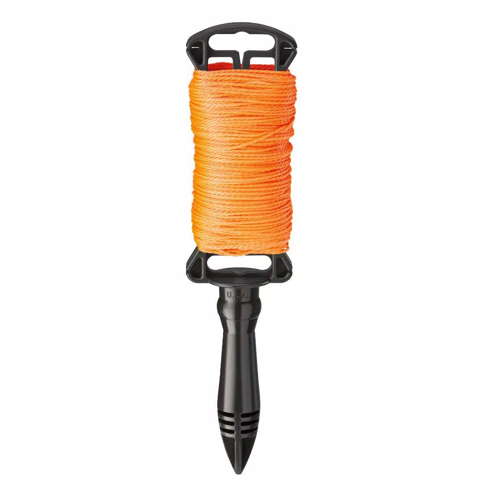 Empire 250 ft. Orange Twisted Line with Reel and#8211; XDC Depot - Mycitystee