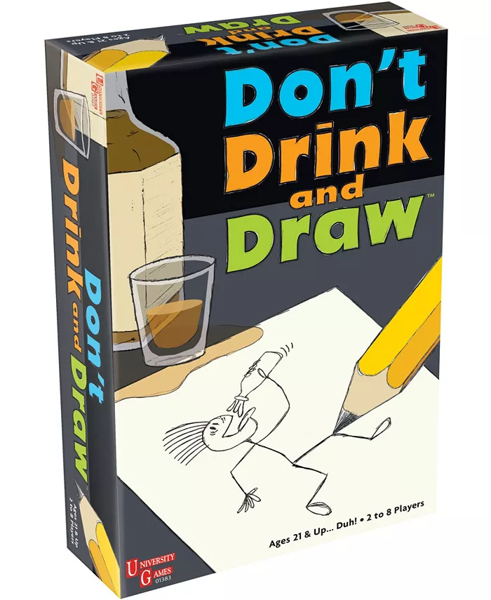 University Games Don't Drink and Draw - Mycitystee