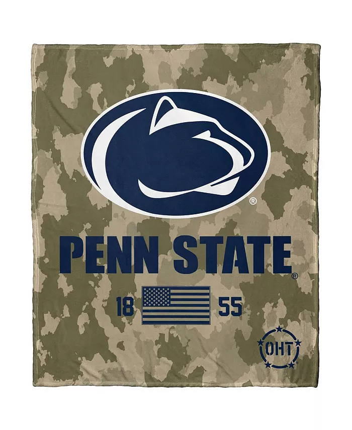 Northwest Company The Penn State Nittany Lions OHT Military-Inspired Appreciation Silk Throw Blanket - Mycitystee