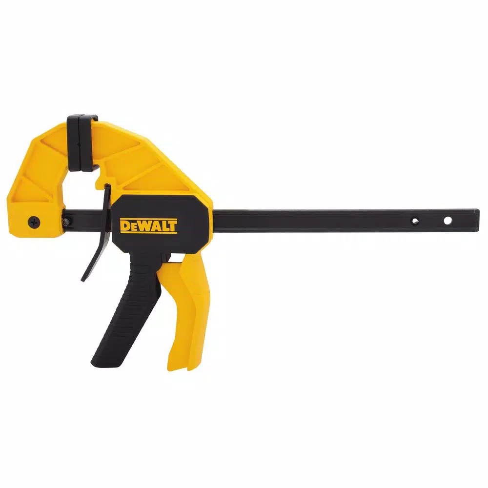 DEWALT 6 in. 100 lbs. Trigger Clamp with 2.43 in. Throat Depth and#8211; XDC Depot - Mycitystee