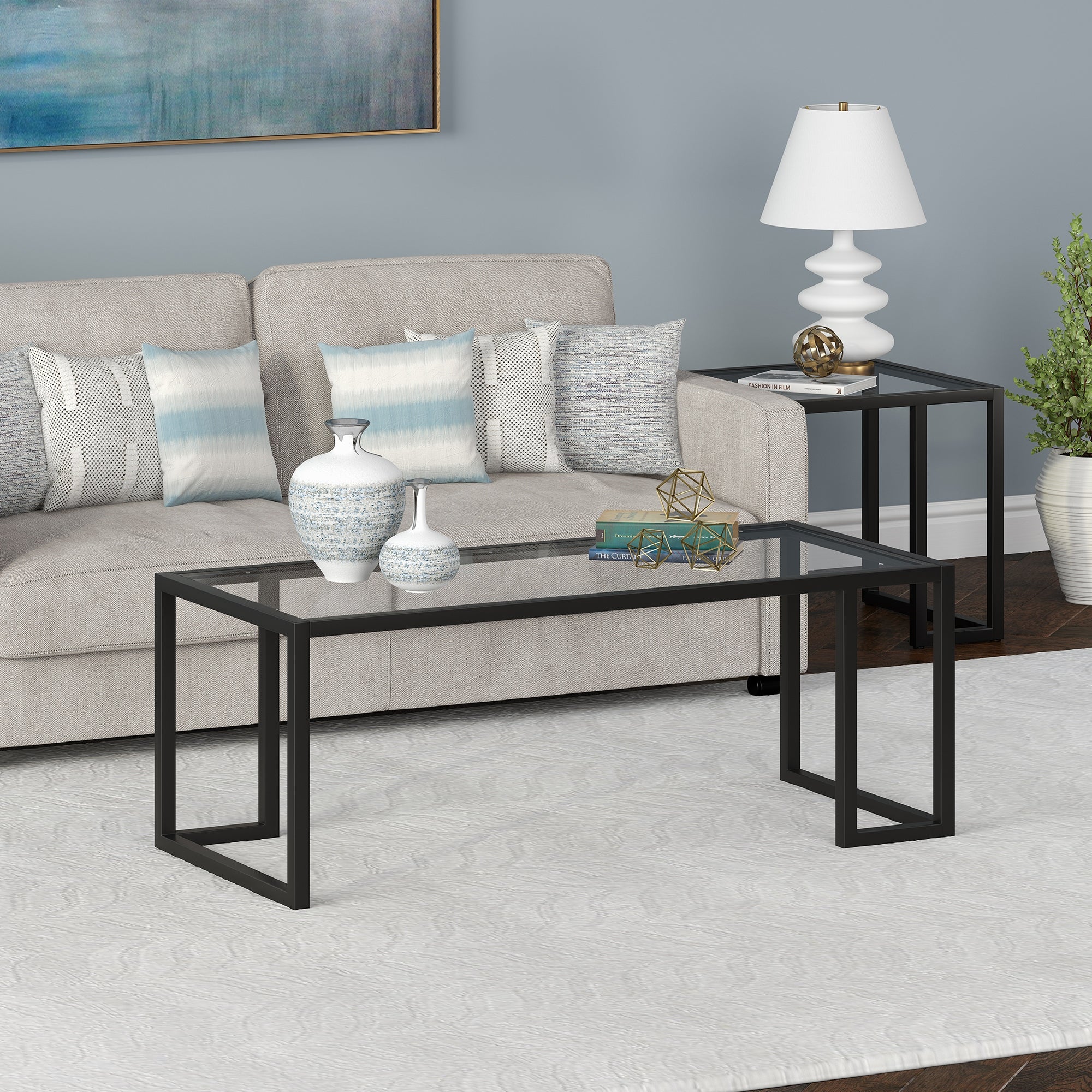 Oscar 45'' Rectangular Coffee Table - Mycitystee