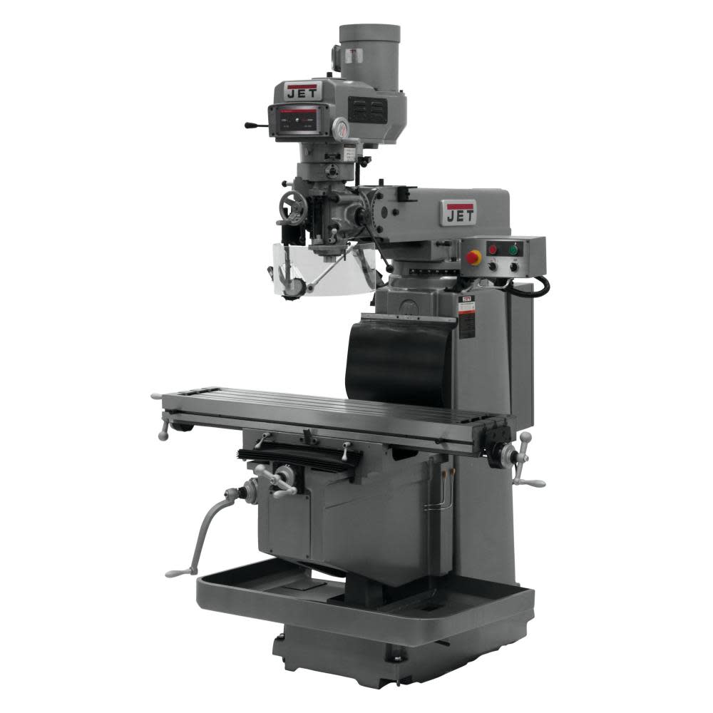 JET JTM-1254VS X PWRFD and A-P DRWBR Vertical Milling Machine 698026 from JET - Mycitystee