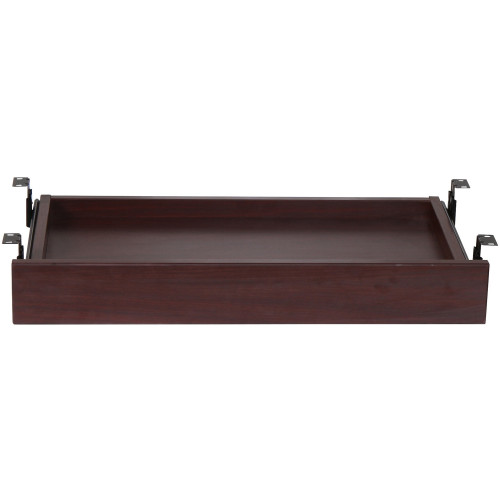 Lorell Mahogany Laminate Universal Center Drawer (87524) - Mycitystee