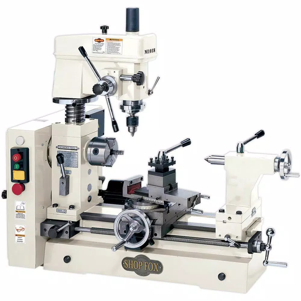 Shop Fox Small Combo Lathe/Mill and#8211; XDC Depot - Mycitystee