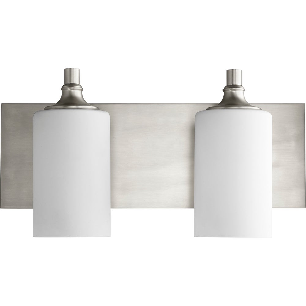 Celeste Satin Nickel 2-light Vanity Lighting - Mycitystee