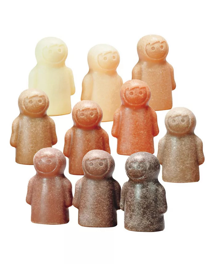 Yellow Door Little People Like me， Set of 10 - Mycitystee