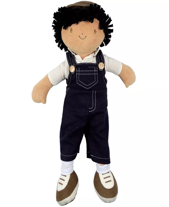 Bonikka Tikiri Toys Joe Fabric Boy Baby Doll in Dungaree and Cap - Mycitystee
