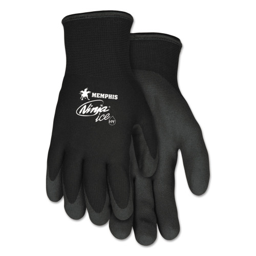MCR Safety Ninja Ice Gloves， Black， Medium (N9690M) - Mycitystee