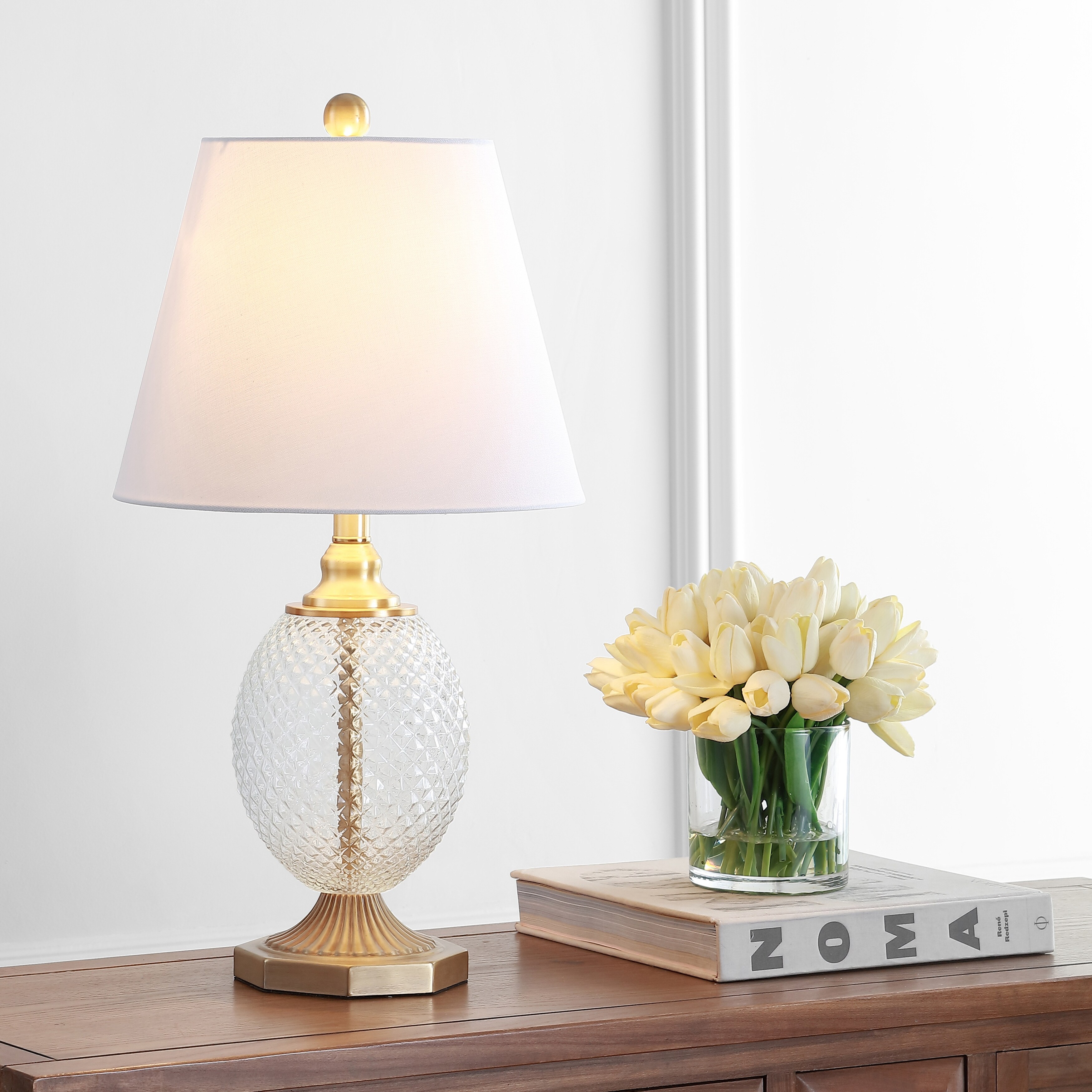 SAFAVIEH Lighting 24-inch Kaiden LED Table Lamp - 13