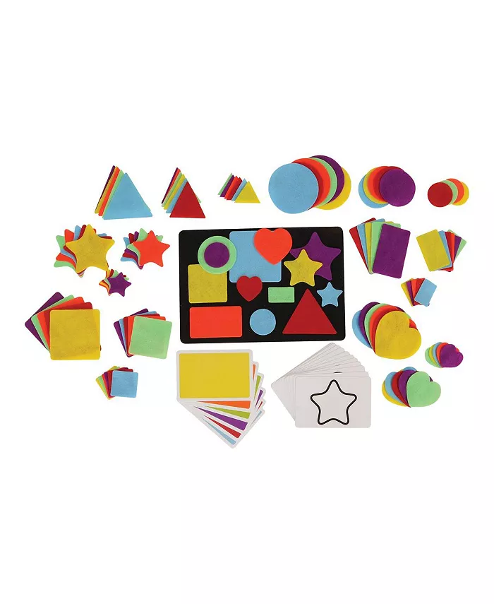 Roylco Felt Fun Shapes Colors - Mycitystee
