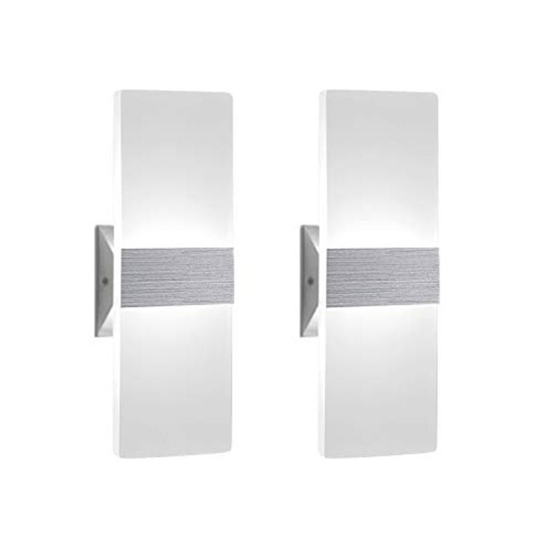 2 light acrylic LED wall light fixture - Mycitystee
