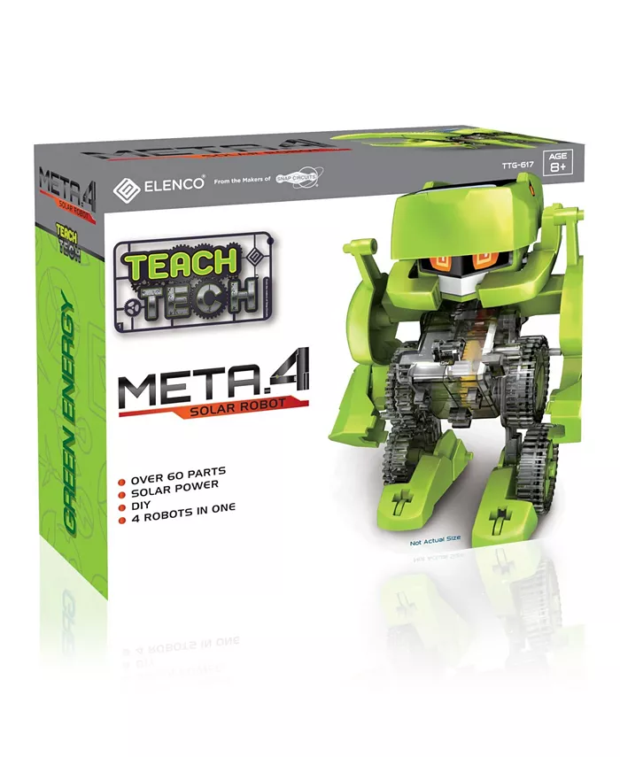 Redbox Teach Tech Meta.4 Transformational Robot Kit Stem Educational Toys - Mycitystee