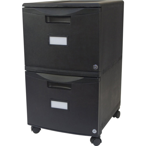 Storex 2-Drawer Locking Mobile Filing Cabinet (61312U01C) - Mycitystee
