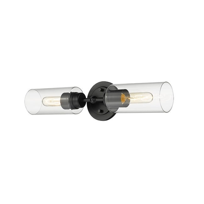 Copper Grove Goris 2-light Black Vanity/ Sconce Light - Mycitystee