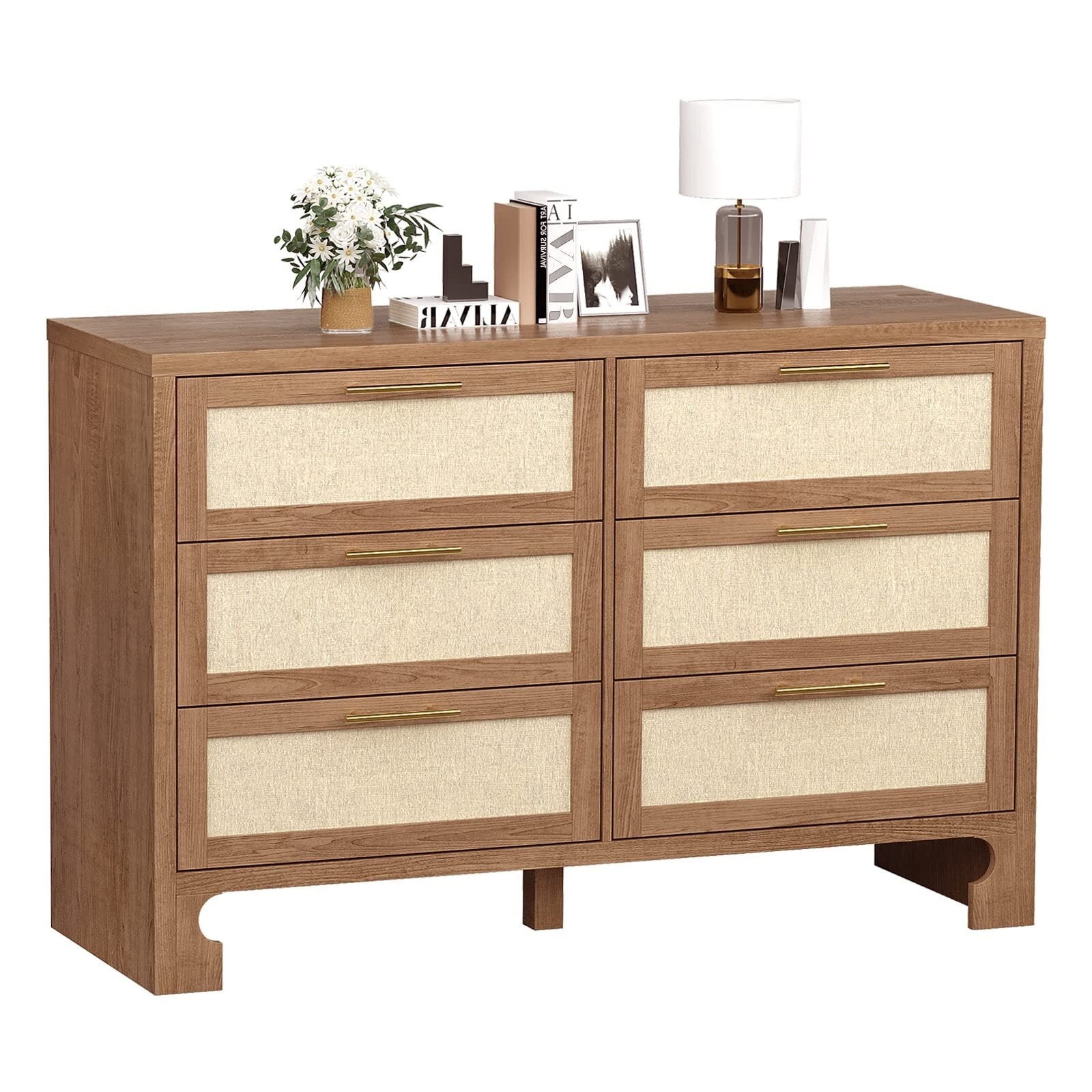 Dresser for Bedroom with 6 Drawers - - 37980807 - Mycitystee