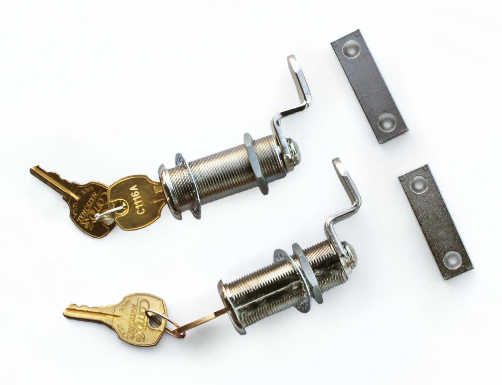 DECKED System Drawer Lock Set of 2 with Matching Keys - Mycitystee