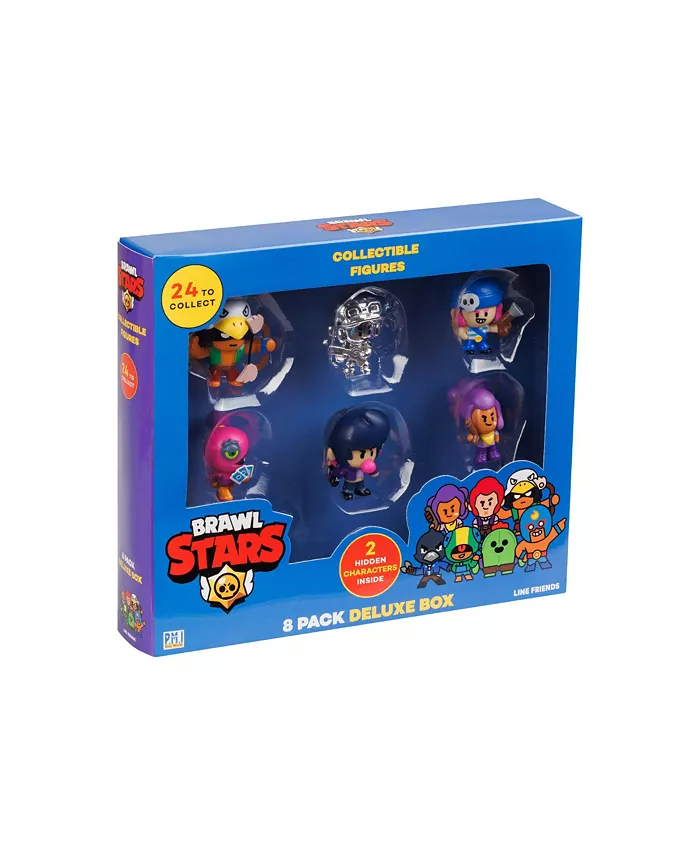 Brawl Stars 8PK Collectable Figure Deluxe Box Set - Mycitystee