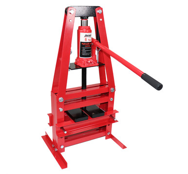 Dragway Tools 6-Ton Hydraulic A-Frame Shop Press with Press Plates - Mycitystee