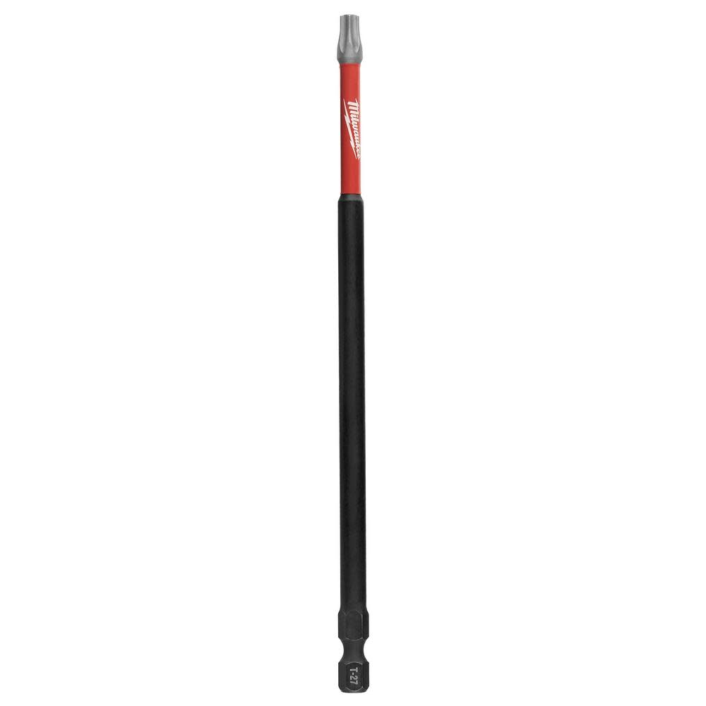 Milwaukee SHOCKWAVE 6 in. Impact Torx T27 Impact Driver Bit 10PK 48-32-4247 from Milwaukee - Mycitystee