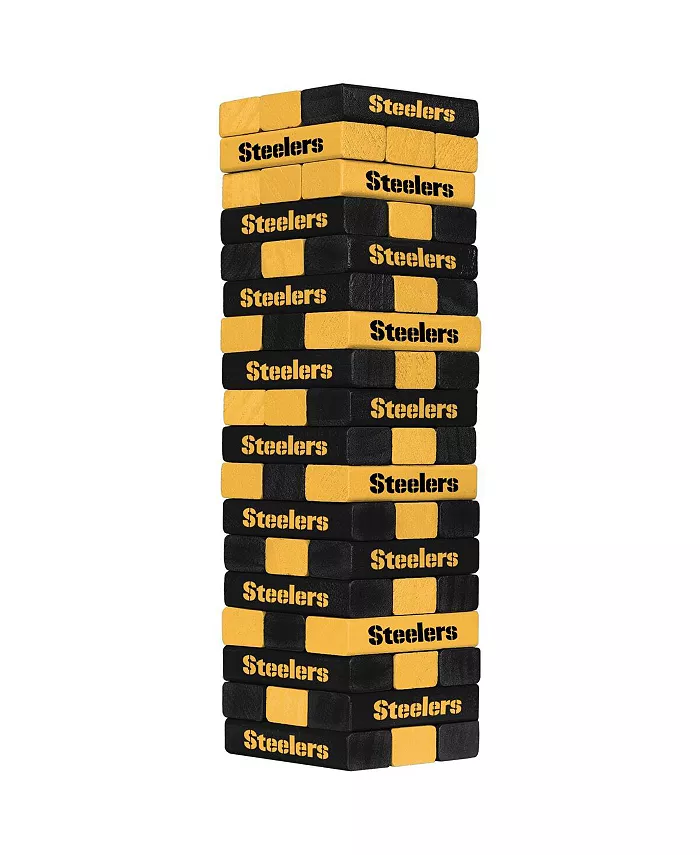 FOCO Pittsburgh Steelers Stackable Blocks Game - Mycitystee