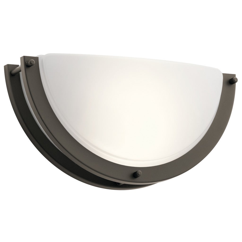 Kichler Lighting Contemporary 1-light Olde Bronze LED Wall Sconce - Mycitystee