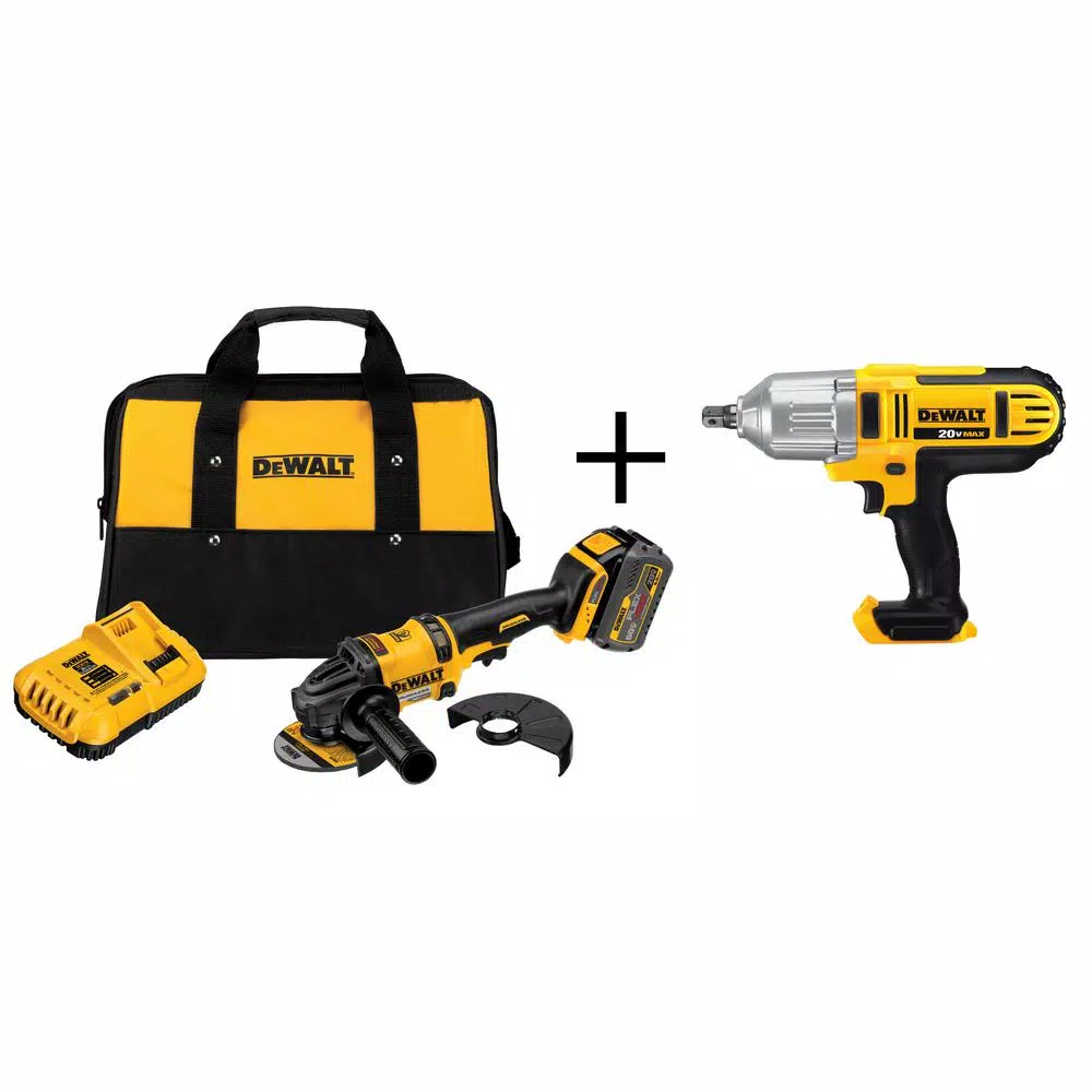 DEWALT FLEXVOLT 60-Volt MAX Cordless Brushless Reciprocating Saw with (1) FLEXVOLT 6.0Ah Battery and 1/2 in. Impact Wrench and#8211; XDC Depot - Mycitystee