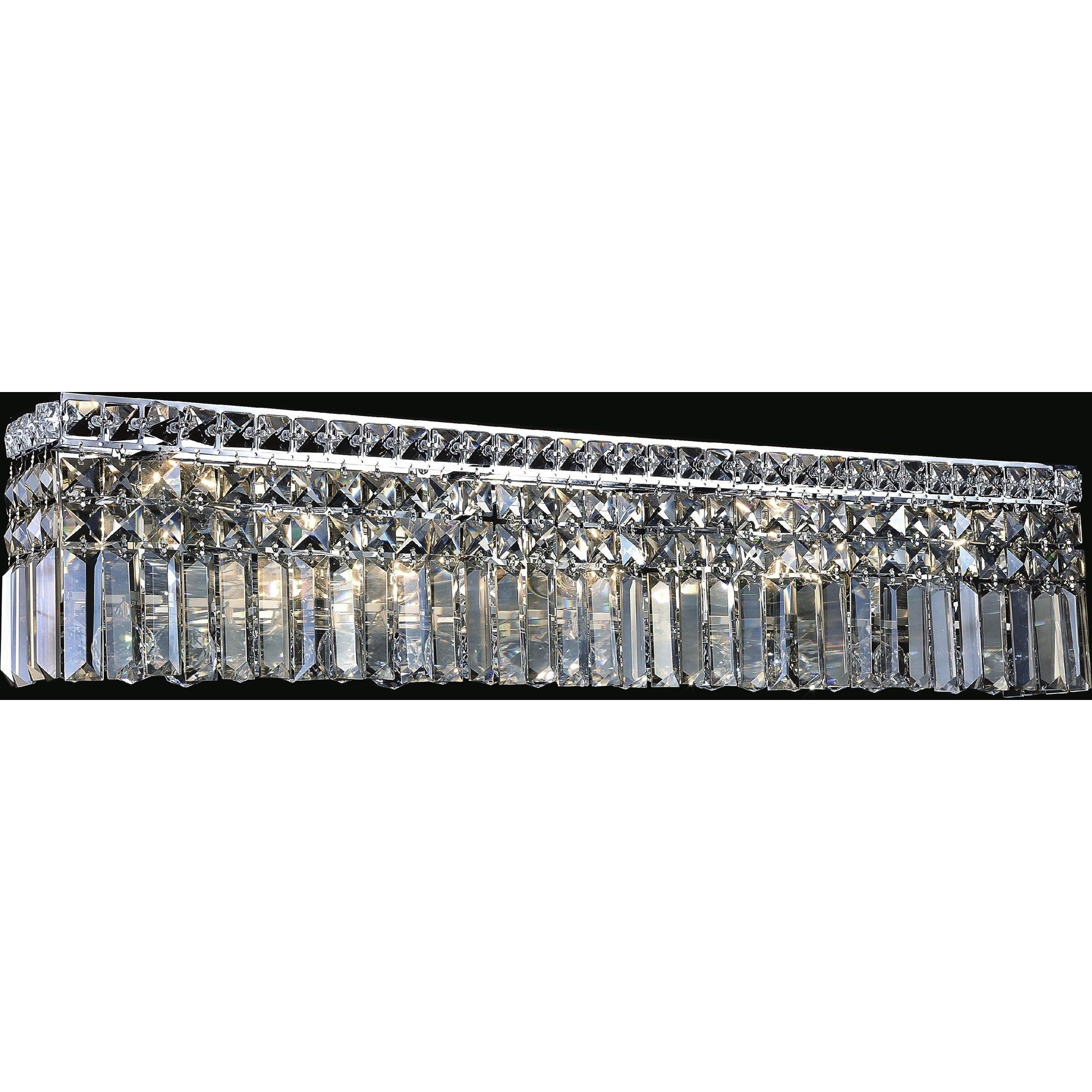 Colosseum 7 Light Vanity Light With Chrome Finish - Mycitystee