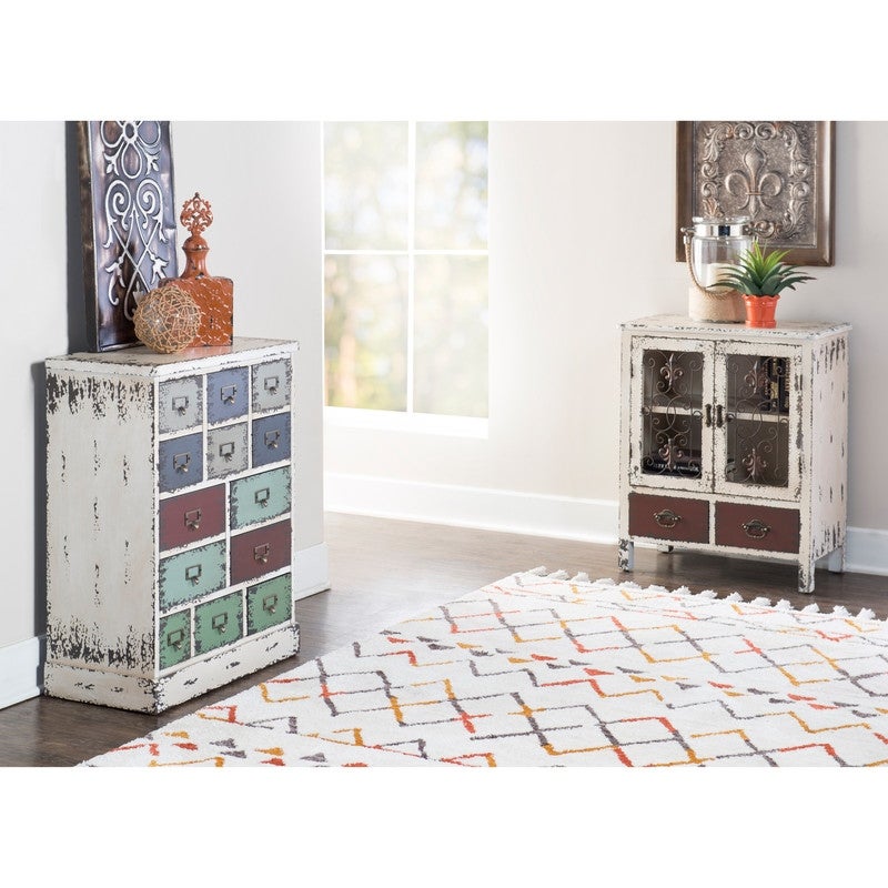 Powell Parcel 13 Multi Colored Drawer Cabinet - - 36066977 - Mycitystee