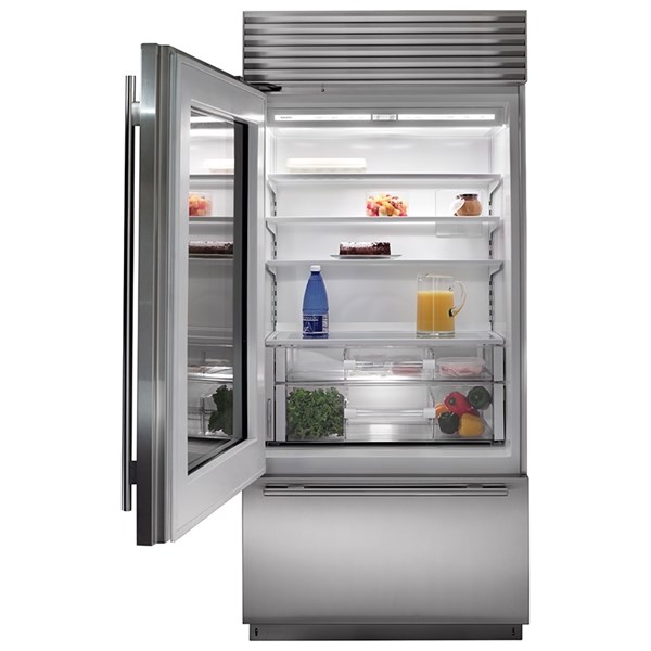 21.6 cu ft Bottom Freezer Stainless Refrigerator - Mycitystee