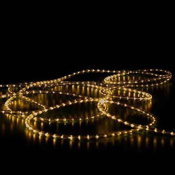 Warm White - 120V Dimmable IP65 Waterproof Flexible Light 150ft Reel， Endura Rope String Light - Mycitystee