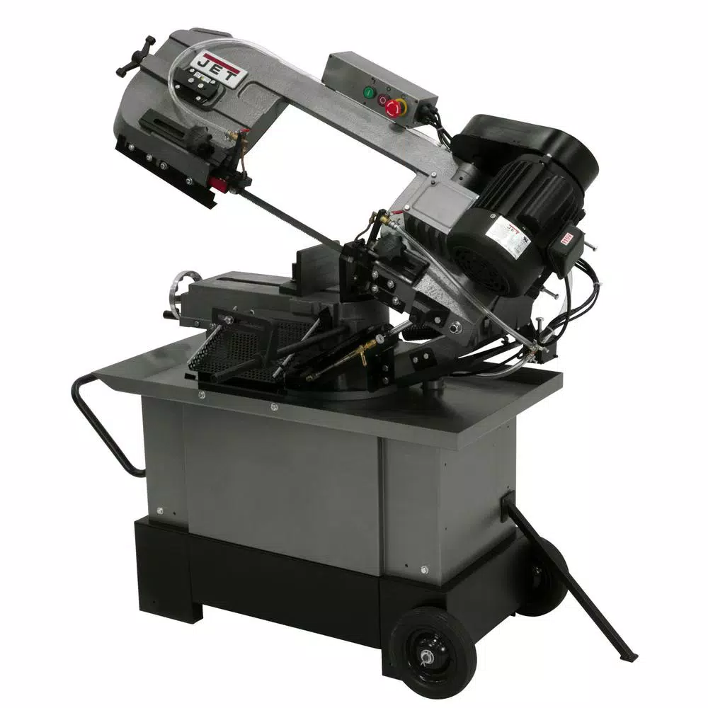 Jet HVBS-710S 7 ft. x 10-1/2 ft. Mitering Bandsaw and#8211; XDC Depot - Mycitystee