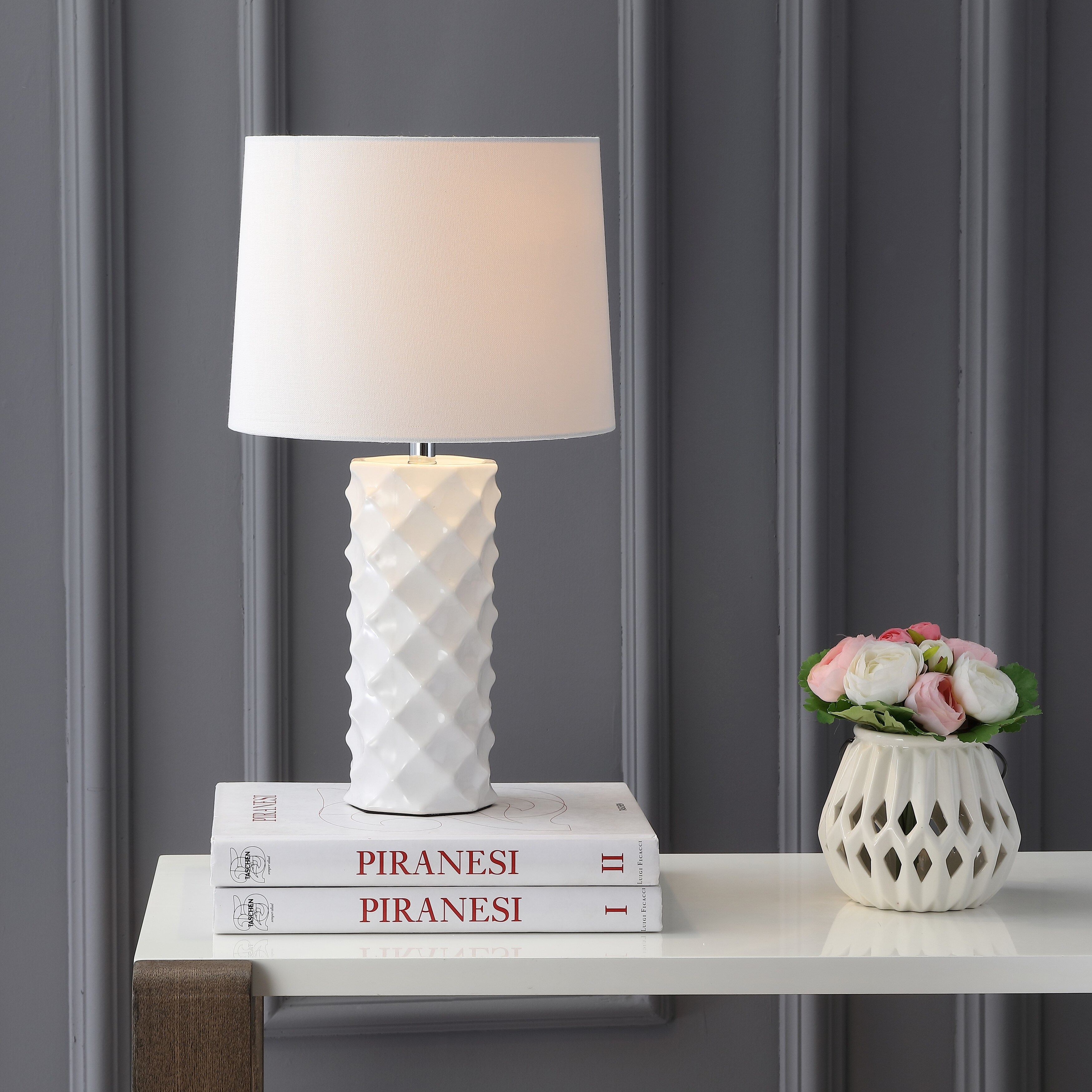 SAFAVIEH Lighting 19-inch Belford LED Table Lamp - 11