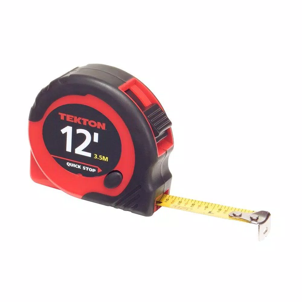 TEKTON 12 ft. x 1/2 in. Tape Measure and#8211; XDC Depot - Mycitystee