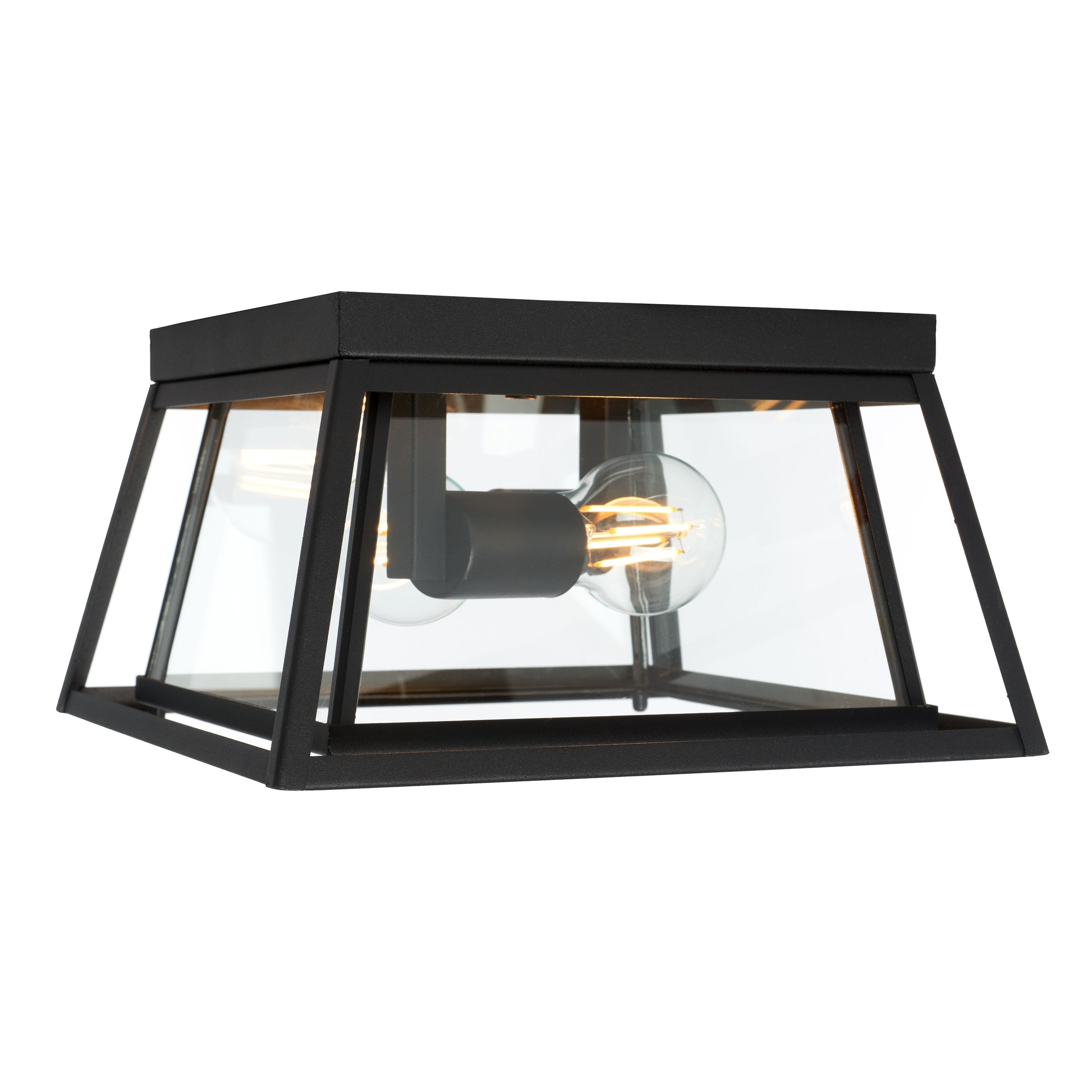 SAFAVIEH Rydler 11-inch Outdoor Flush Mount - 11 in. W x 9 in. D x 6 in. H - Mycitystee