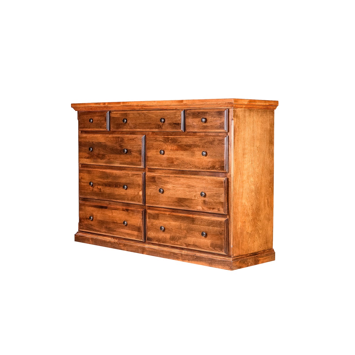 Forest Designs Traditional Nine Drawer Dresser - - 11901642 - Mycitystee