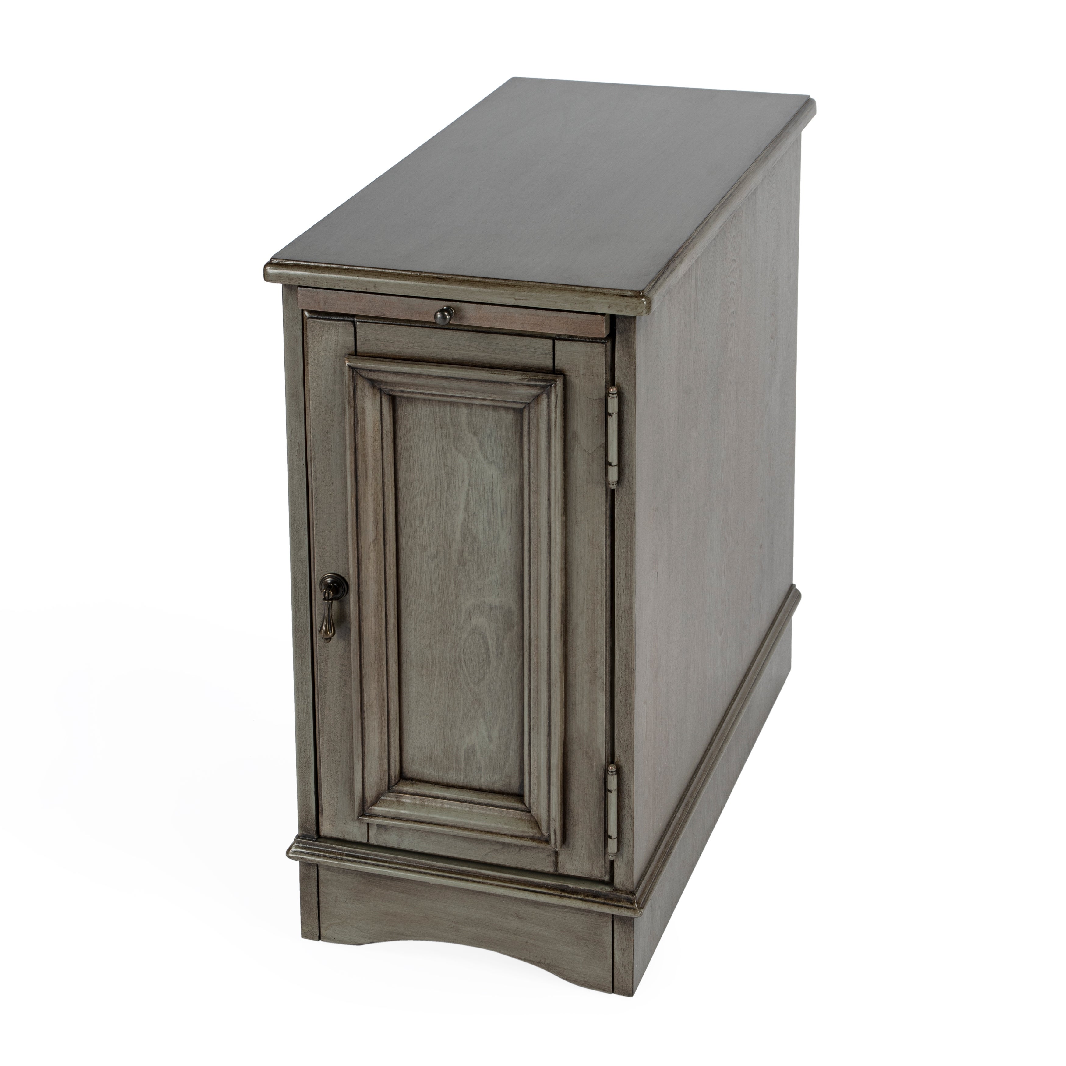 Butler harling silver satin chairside chest - Mycitystee