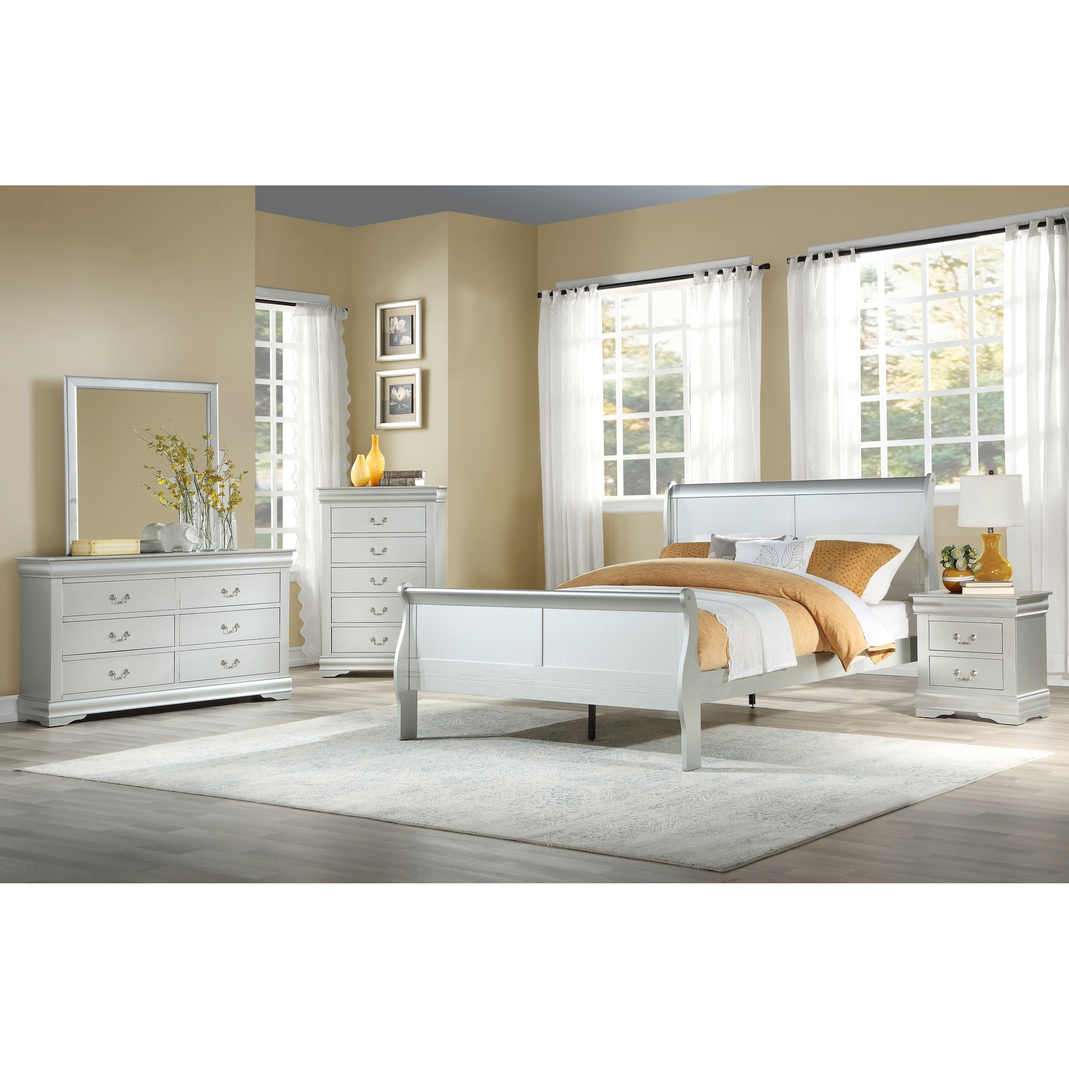ACME Louis Philippe Dresser in Platinum - - 24089389 - Mycitystee