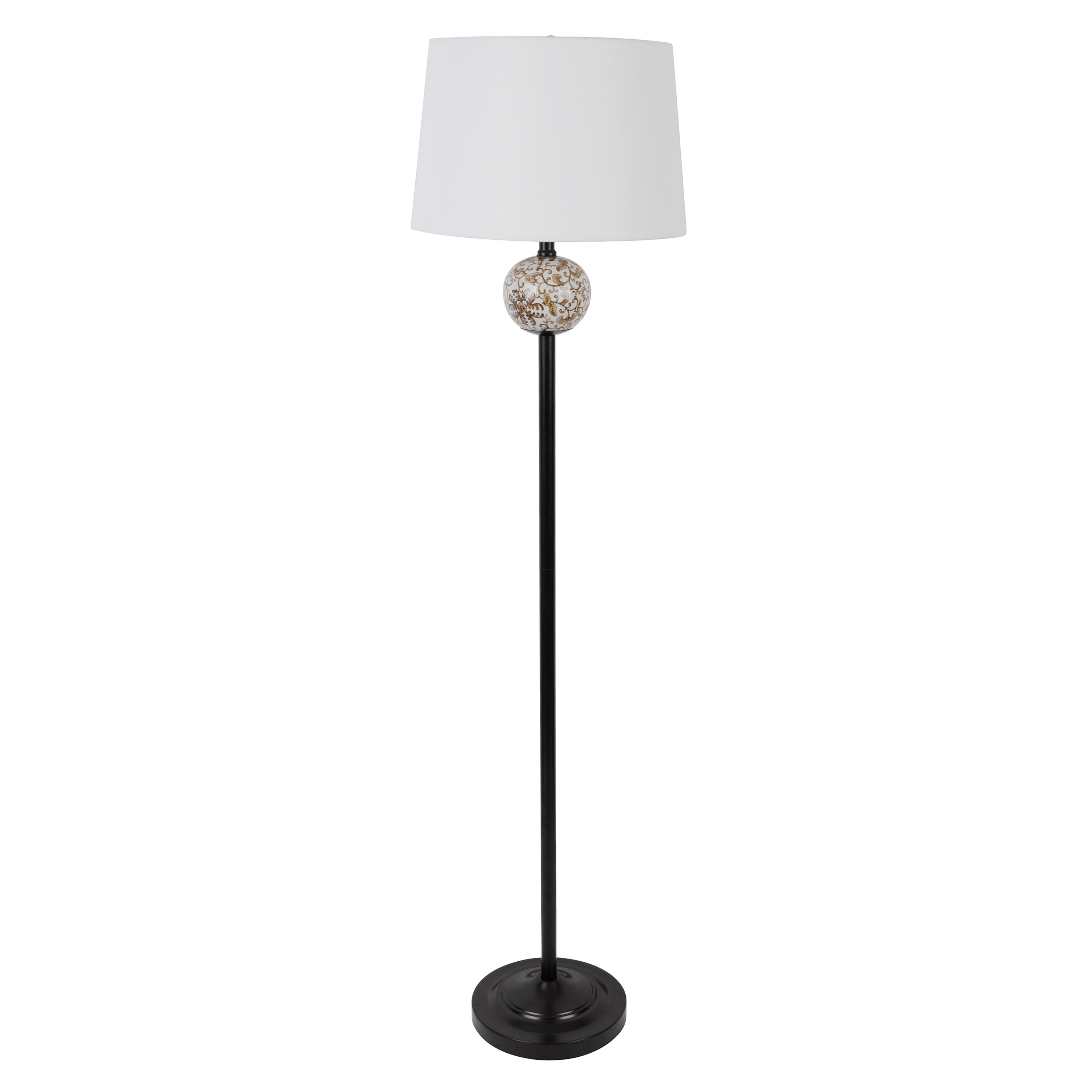 Becca Chinoiserie Font Floor Lamp - Mycitystee