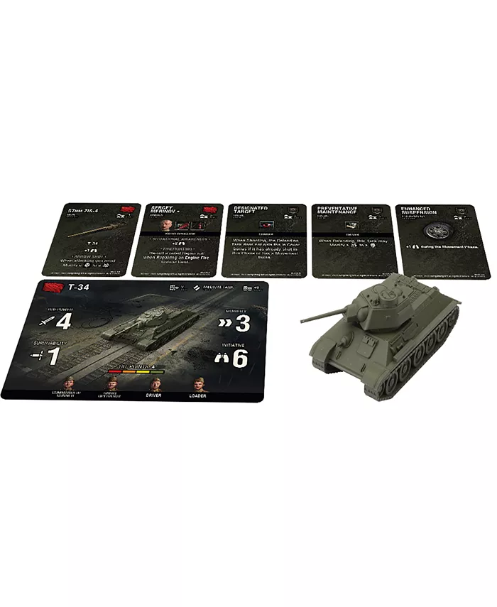 World of Tanks Soviet T-34 Expansion Miniautres Role Playing Game Gale Force Nine - Mycitystee