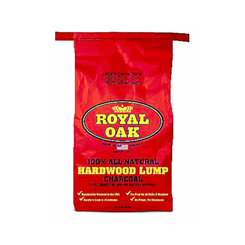 ROYAL OAK SALES 195-275-021 Lump Charcoal， Natural Hardwood， 15.4-Lb. - Mycitystee