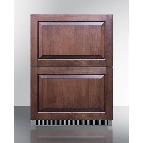 Summit 24-Inch 3.54 Cu. Ft. 2-Drawer All-Freezer， ADA Compliant - Mycitystee