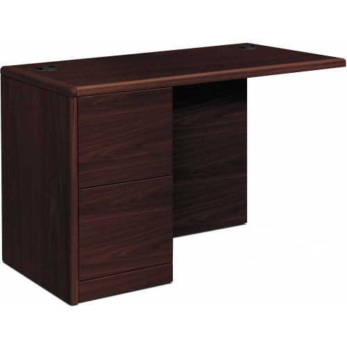 HON 10700 Series Mahogany Laminate Desking (107192LNN) - Mycitystee