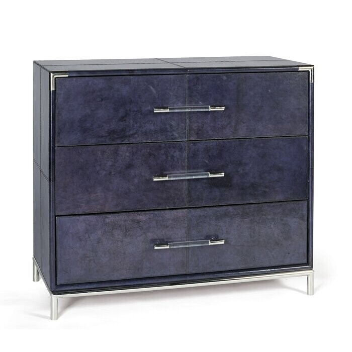 Vlachavas Blue 3-drawer Dresser - - 30581509 - Mycitystee